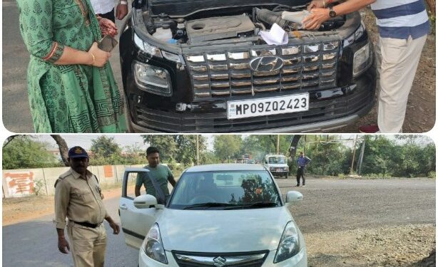 आरटीओ श्रीमती निशा चौहान के नेतृत्व में की गई कार्यवाही,52 चालान से 70,600 किए वसूले।