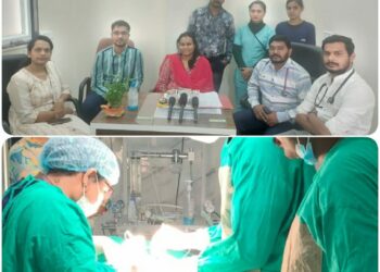 छिन्दवाड़ा  *सुशीला जैन मेमोरियल हॉस्पिटल में सफल सर्जरी कर महिला के पेट से बड़ा ट्यूमर निकला गया*