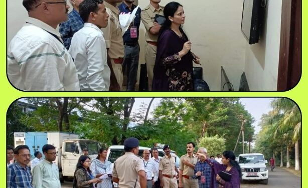 कलेक्टर एवं एसपी ने लिया तैयारियों का जायजा