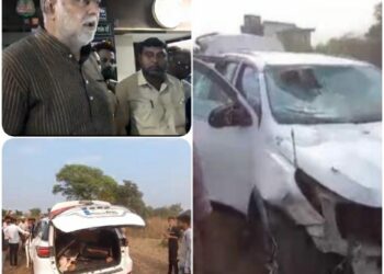 बीजेपी के स्टार प्रचारक और नरसिंहपुर से उम्मीदवार केन्द्रीय मंत्री प्रहलाद पटेल सड़क दुर्घटना में घायल,देखिए VIDEO