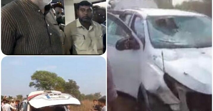 बीजेपी के स्टार प्रचारक और नरसिंहपुर से उम्मीदवार केन्द्रीय मंत्री प्रहलाद पटेल सड़क दुर्घटना में घायल,देखिए VIDEO