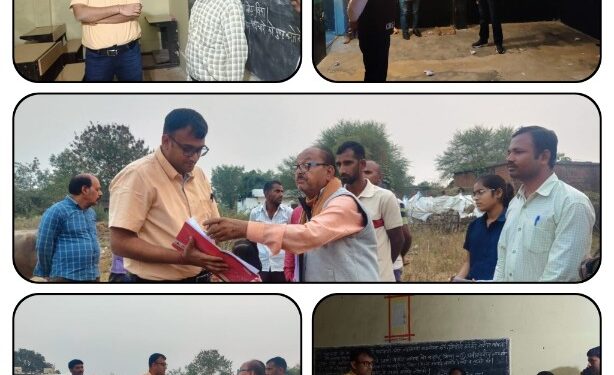 *मतदान केंद्रों के अंतिम चरण की तैयारी का जायजा लेने जिला पंचायत सीईओ श्री गेमावत अचानक पहुंचे बड़ागांव और बिलहरी*