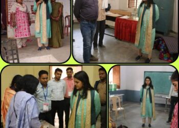 ज़िला निर्वाचन अधिकारी सुश्री ऋजु बाफ़ना ने 17 नवम्बर को मतदान दिवस की तैयारी को लेकर विधानसभा नरसिंहपुर के मतदान केंद्रों का भ्रमण