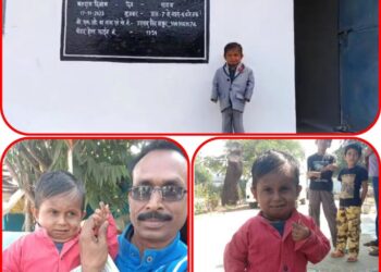 30 इंच हाइट वाले 18 साल के कैलाश ठाकुर जब सूट-बूट में वोट देने पहुंचे हर कोई चौंक गया कौतूहल का विषय बने रहे.
