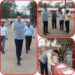 सीसीटीवी टीवी कैमरों से स्ट्रांग रूम की लाइव तस्वीरें दिखने लगी है, एल ई डी स्क्रीन कलेक्टर श्री प्रसाद ने कृषि उपज मंडी पहुंच कर किया स्ट्रांग रूम का निरीक्षण