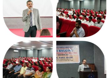 रैगिंग के भय से दूर भविष्य पर फोकस करें छात्र   मालवांचल यूनिवर्सिटी आईआईडीएस में एंटी रैगिंग पर सेमिनार