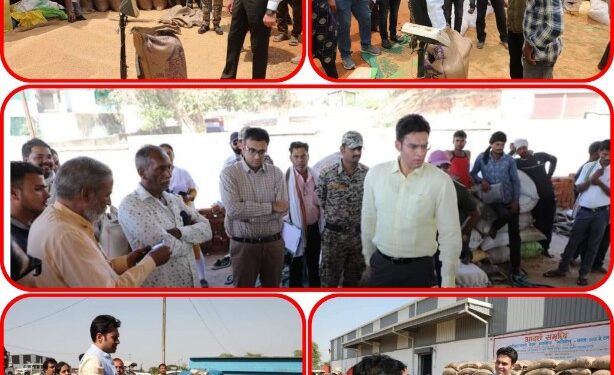 उपार्जन समितियों को वित्तीय हानि से उबारने संकटमोचक बने कलेक्टर.जिले में उपार्जन के इतिहास में पहली बार गेहूं उपार्जन में नहीं हुई कोई घटी