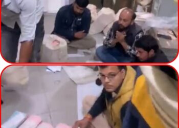 देखिऐ वीडियो सोशल मीडिया में वायरल हो रहापोस्टल बैलेट को मतगणना से पहले ही खोले जाने