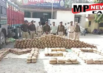 नशे के विरुद्ध बड़ी कार्रवाई, NH 53 पर एक ट्रक से 517 किलो गांजा जब्त, लगभग 2 करोड़ 76 लाख रुपए, ट्रक ड्राइवर और साथी फरार,