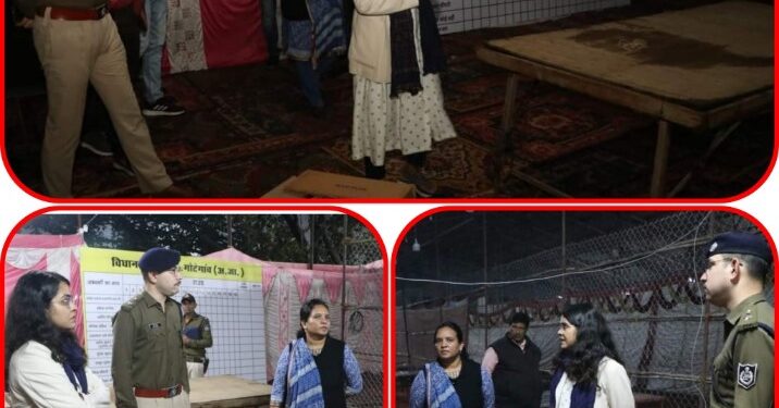 कलेक्टर एवं एसपी ने मतगणना स्थल पर तैयारियों का लिया जायजा मतगणना स्थल पर केवल पासधारी व्यक्तियों को ही दिया जाएगा प्रवेश