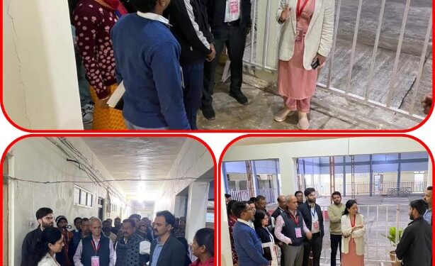 कलेक्टर एवं एसपी ने लिया मतगणना की तैयारियों का जायजा