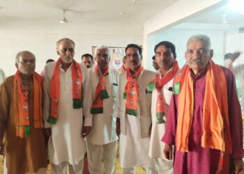 *विजय का संकल्प लेते हुए भारतीय जनता पार्टी का कार्यालय का हुआ शुभारंभ*
