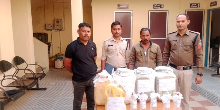 ढीमरखेडा पुलिस की कार्यवाही*