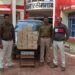 स्लीमनाबाद पुलिस द्वारा भारी मात्रा मे अवैध शराब जप्त की गई ।