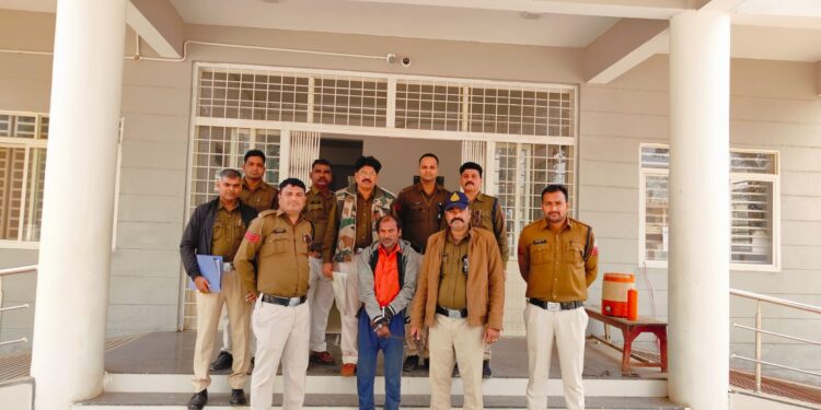 हत्या के आरोपी को रीठी पुलिस को मिली सफलता, 24 घंटे के अंदर हत्या के आरोपी किया गिरफ्तार,,