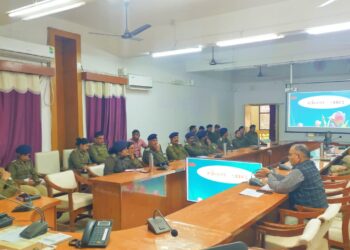 *मतगणना के लिए पुलिस अधिकारियों की ट्रेनींग संपन्न*