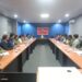 आज होने वाली नेशनल लोक अदालत में विद्युत प्रकरणों के संबंध में हुई विद्युत अधिकारियों की बैठक
