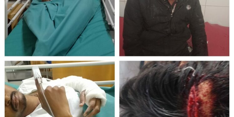 रेत ठेका कंपनी के कर्मचारी पर रसूखदार माफियाओं ने हथियारों सहित किया जानलेवा हमला, तोड़फोड़ कर मचाई दहशत !