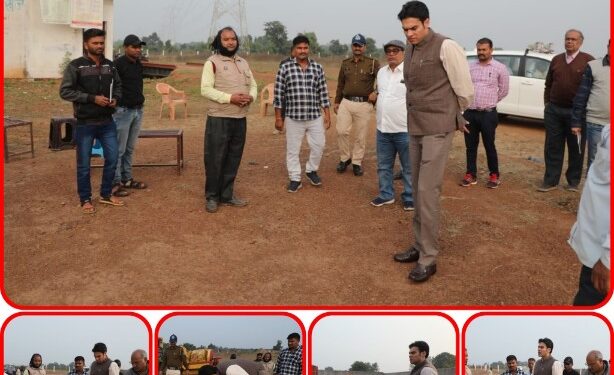 कलेक्टर श्री प्रसाद ने उपार्जन केन्द्र में व्यवस्थाओं की कमी पर लगाई फटकार