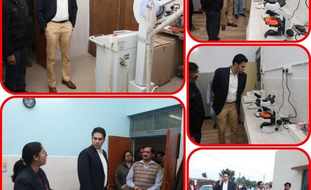 बीस साल में पॉलीक्लिनिक पहुॅचने वाले पहले कलेक्टर हैं अवि प्रसाद।