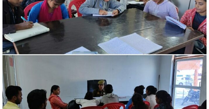 *थाना छिबरामऊ पर Student Police Experiential Learning Programm कार्यक्रम के अन्तर्गत पाठशाला का आयोजन*