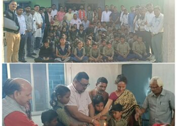 *छग जनर्लिस्ट वेलफेयर यूनियन का पांचवा स्थापना दिवस संपन्न फॉर्चून नेत्रहीन विद्यालय बागबाहरा के बच्चों के साथ केक काटकर मनाया गया स्थापना दिवस*