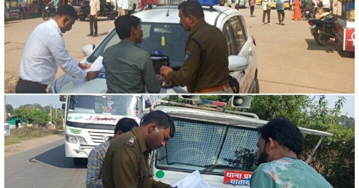 *सडक दुर्घटनाओं की रोकथाम हेतु पुलिस अधीक्षक, अमित कुमार के निर्देशन में जिला अंतर्गत चलाया जा रहा विशेष अभियान,