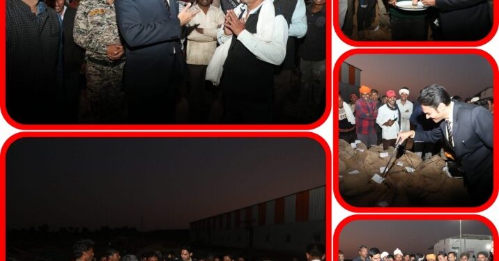 कलेक्टर अवि प्रसाद ने किया उपार्जन केन्द्र कुआं का निरीक्षण