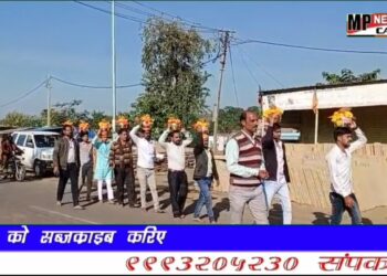 भगवान राम के दर्शनार्थ के आमंत्रण के लिए पूजित अक्षत कलश का हुआ वितरण