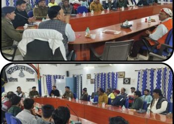 ध्वनि विस्तारक यंत्रों के नियम संबद्ध प्रयोग को लेकर धर्मगुरुओं के साथ हुई बैठक