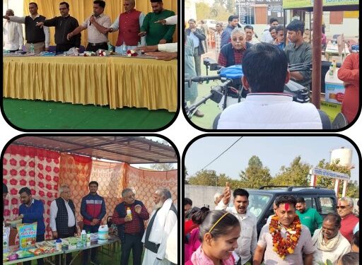 विकसित भारत संकल्प यात्रा में उमंग और उत्साह से शामिल हो रहे लोग
