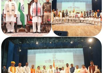 मध्य प्रदेश मंत्रिमंडल विस्तार: भाजपा नेता कैलाश विजयवर्गीय, विश्वास सारंग और अन्य पार्टी विधायकों ने भोपाल में मध्य प्रदेश कैबिनेट मंत्री के रूप में शपथ ली।