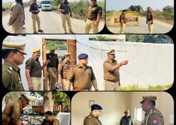 *आज दिनांक- 25.12.2023 को पुलिस अधीक्षक महोदय कन्नौज, अमित कुमार आनन्द द्वारा थाना ठठिया आकस्मिक निरीक्षण किया गया।*