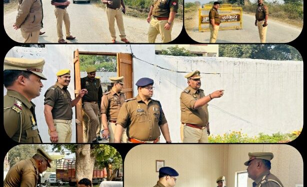 *आज दिनांक- 25.12.2023 को पुलिस अधीक्षक महोदय कन्नौज, अमित कुमार आनन्द द्वारा थाना ठठिया आकस्मिक निरीक्षण किया गया।*