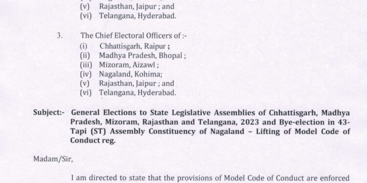 आदर्श आचार संहिता के समाप्त होने पर कलेक्टर प्रियंक मिश्रा ने प्रति मंगलवार जिला पंचायत सभागार में होने वाली जिला स्तरीय जनसुनवाई में जिला अधिकारियों को उपस्थित होने के आदेश दिए है।