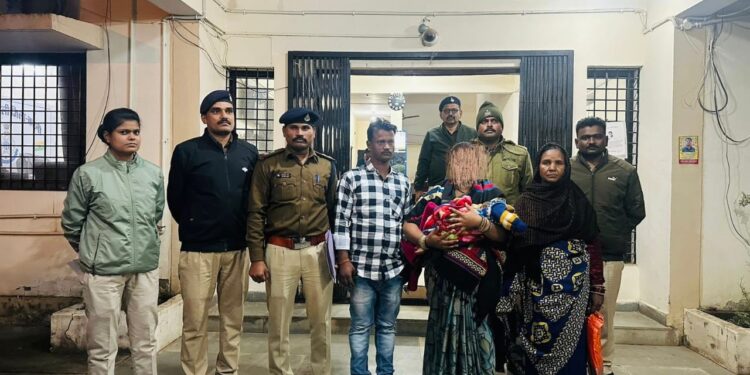 ऑपरेशन मुस्कान के तहत एक और नाबालिक बालिका सकुशल दस्तयाब