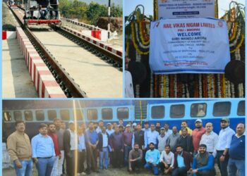 रेल संरक्षा आयुक्त ने किया बरखेड़ा-बुदनी स्टेशन के मध्य तीसरी रेल लाइन का निरीक्षण,95 किमी प्रति घंटे का स्पीड ट्रायल कर,75 किमी प्रति घंटे की गति से गाड़ी चलाने की अनुमति….!