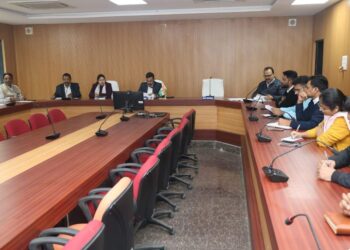 *नगरीय निकाय /पंचायत उप निर्वाचन (उत्तरार्द्ध)* *2023 के लिए स्टेण्डिंग बैठक सम्पन्न*