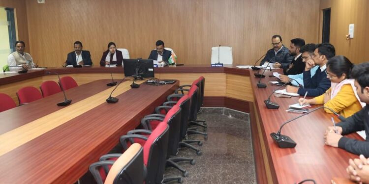 *नगरीय निकाय /पंचायत उप निर्वाचन (उत्तरार्द्ध)* *2023 के लिए स्टेण्डिंग बैठक सम्पन्न*