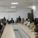 *विजयराघवगढ़ में प्रशासनिक अधिकारियों ने ली धर्मगुरूओं की बैठक* *निर्धारित मापदंड के अनुसार ध्वनि विस्तारक यंत्रों के उपयोग पर की चर्चा, सभी ने जताई सहमति*