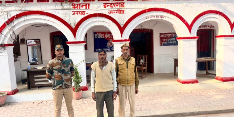 पुलिस ने शांति भंग में की कार्रवाई