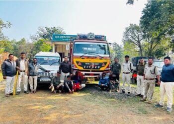 इमारती लकड़ी काट चोरी करने वाला अंतर्राज्यीय गिरोह पकड़ाया
