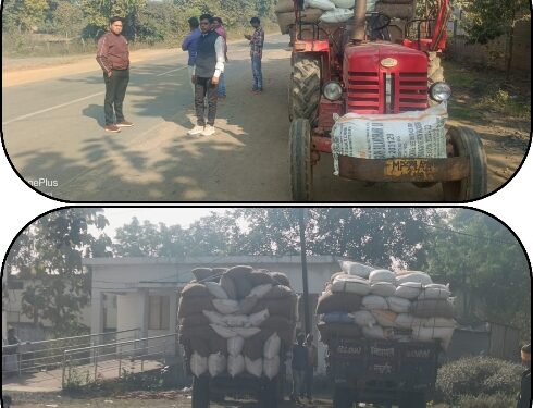 धान के अवैध परिवहन पर वसूला गया 19 हजार रूपये का दांण्डिक मंडी शुल्क कलेक्टर अवि प्रसाद के निर्देश पर उडनदस्ता दल ने की मंगलवार को कार्यवाही बरही मार्ग में निरीक्षण के दो टेक्टर वाहन में लोड पाई गई अवैध धान