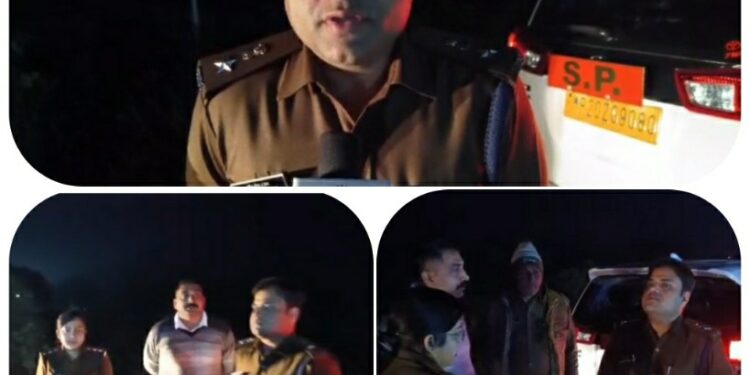 पुलिस अधीक्षक कटनी द्वारा स्लीमनाबाद- जबलपुर बॉर्डर चेक कर आवश्यक निर्देश दिए गए