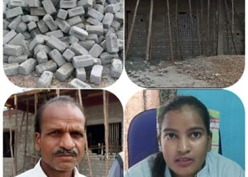ठेकेदार की मनमानी स्वास्थ्य से कर रहा खिलवाड़,,,,