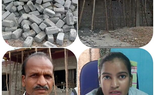 ठेकेदार की मनमानी स्वास्थ्य से कर रहा खिलवाड़,,,,