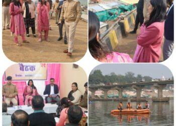 *कलेक्टर एवं एसपी ने बरमान मेला की तैयारियों का लिया जायजा* *पॉलीथिन का उपयोग नहीं हो* *मेला स्थल पर साफ़ सफ़ाई के हो माकूल इंतज़ाम*