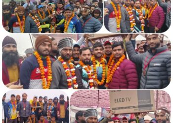 बजरंग क्रिकेट टूर्नामेंट में जवरपुर हसेरन कन्नौज की टीम जीती