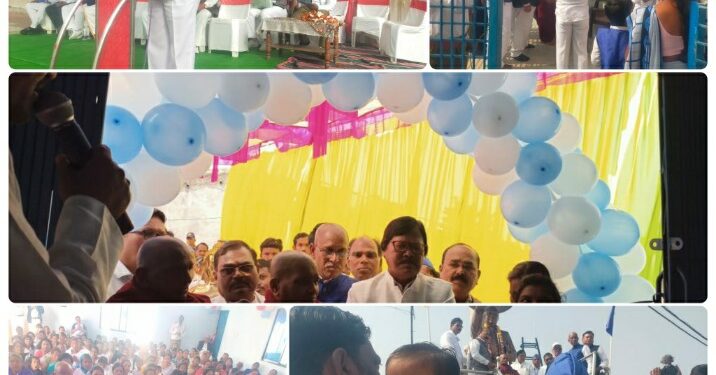  *पारडसिंगा में बुध्द विहार उदघाटन,बुध्द प्रतिमा की हुई स्थापना*   *बुद्ध विहार धम्म व ज्ञान प्रसार प्रसार के केंद्र:डॉ.चंद्रबोधि पाटील*