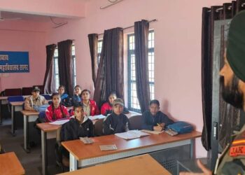 7 एमपी गर्ल्स इकाई के अंतर्गत अग्निवीर के चयन संबंधी कार्यक्रम का आयोजन किया गया
